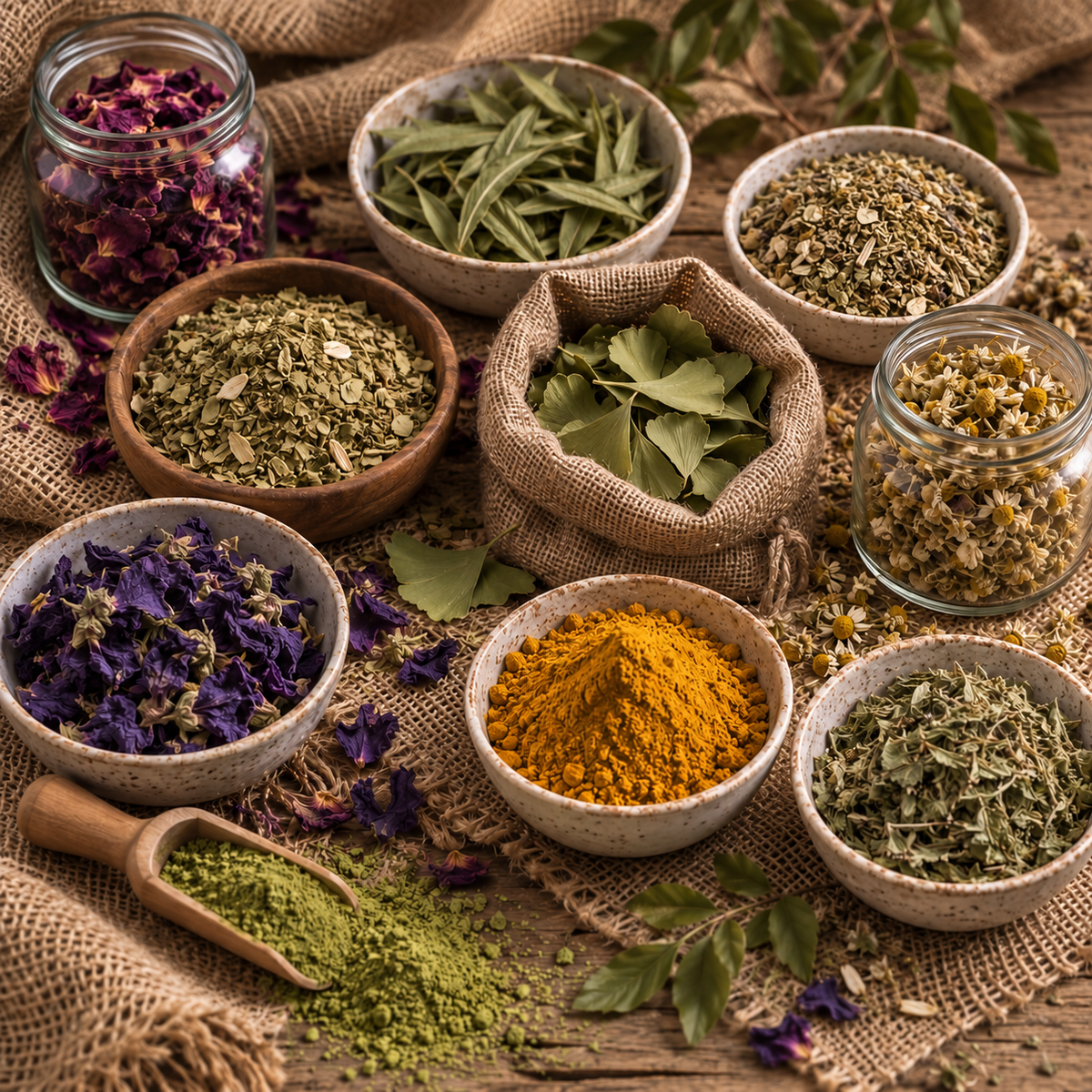 Hierbas e infusiones