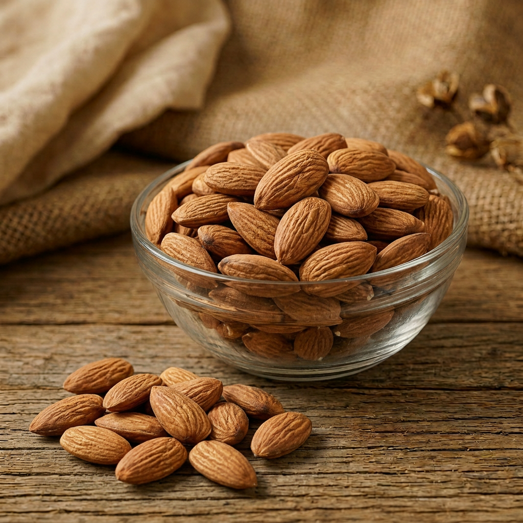 Almendra Cruda con Piel