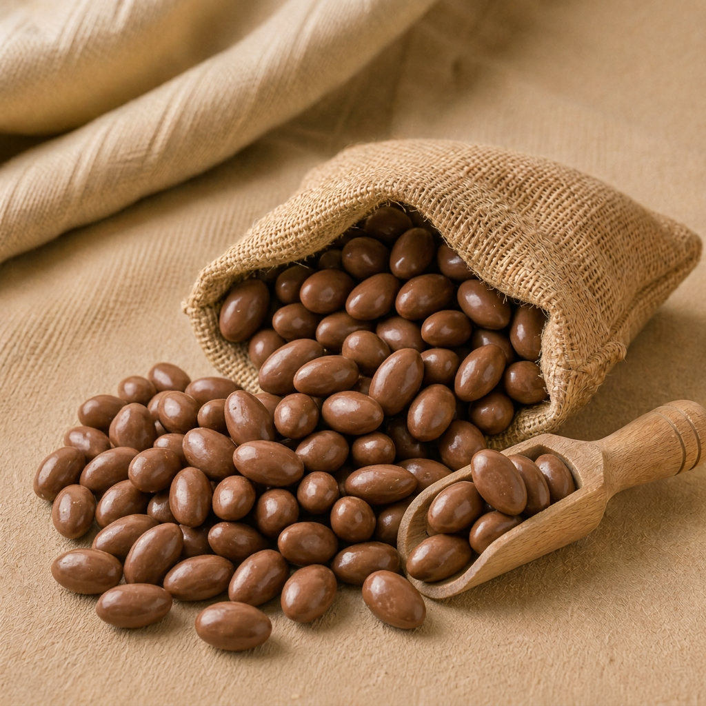 Almendra Bañada en Chocolate