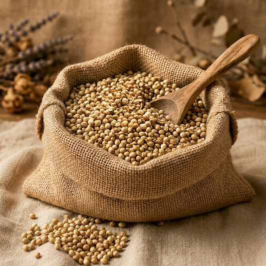 Cilantro en Grano