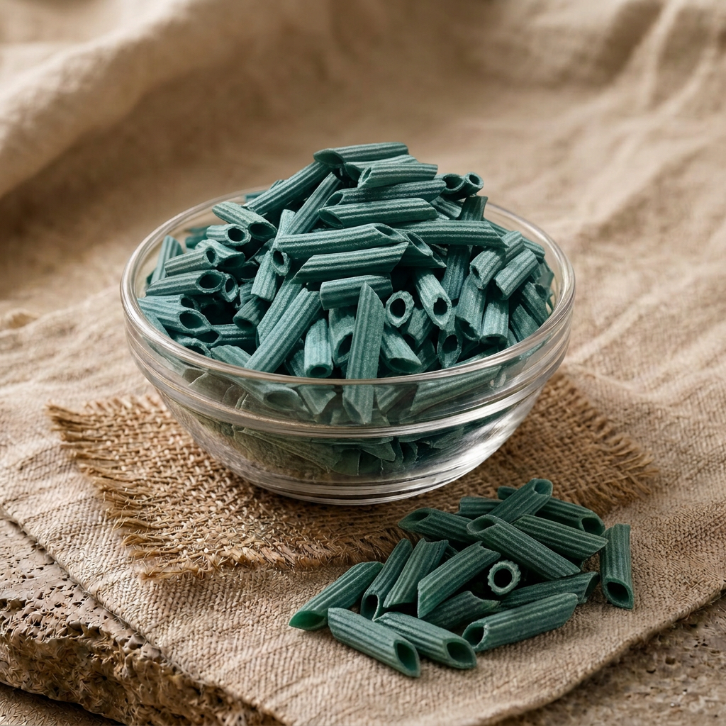 Macarrón de Arroz Integral y Espirulina Ecológico Sin Gluten