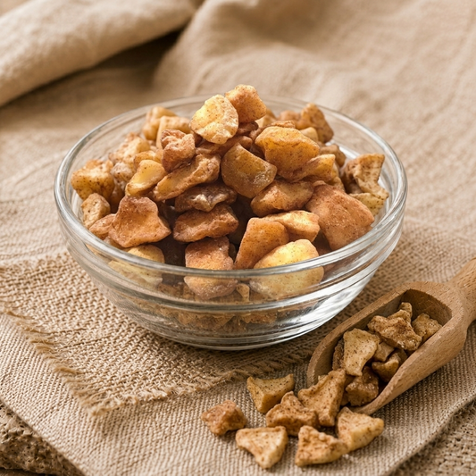 Manzana Deshidratada con Canela