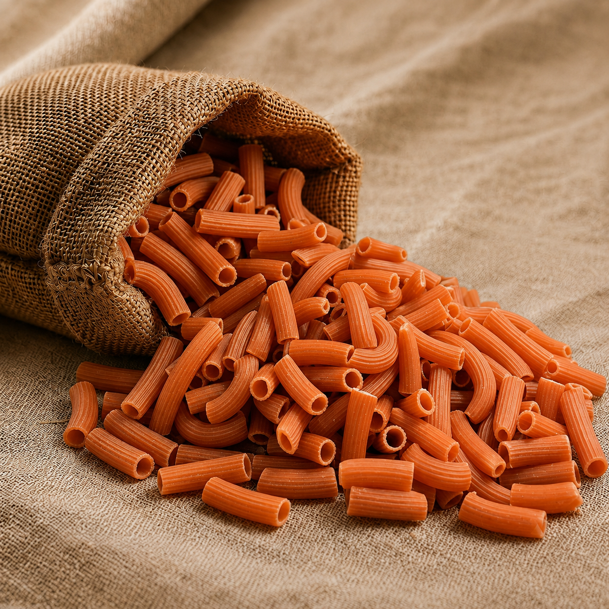Rigatoni de Lentejas Rojas (Ecológica)