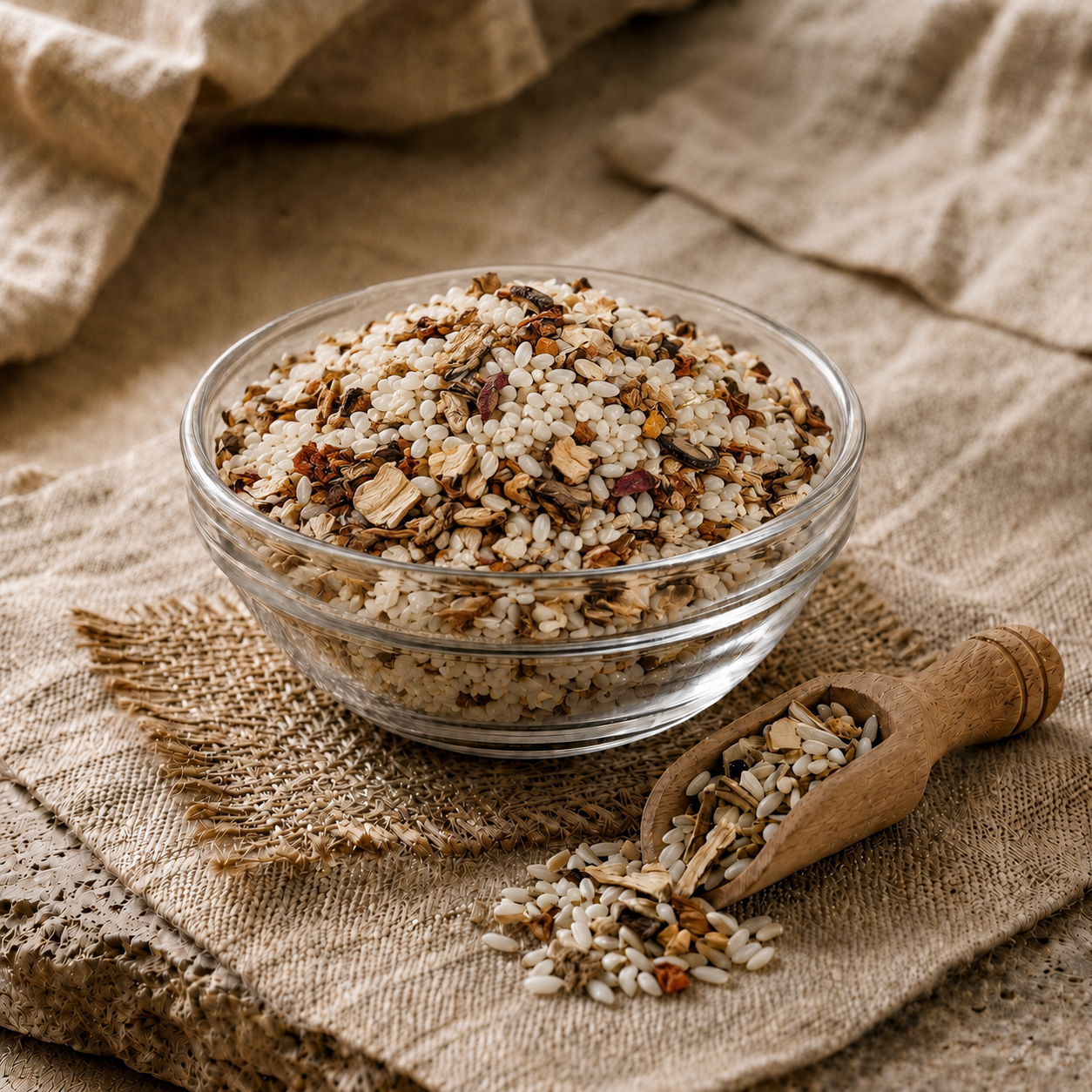 Risotto de Boletus y Shiitake